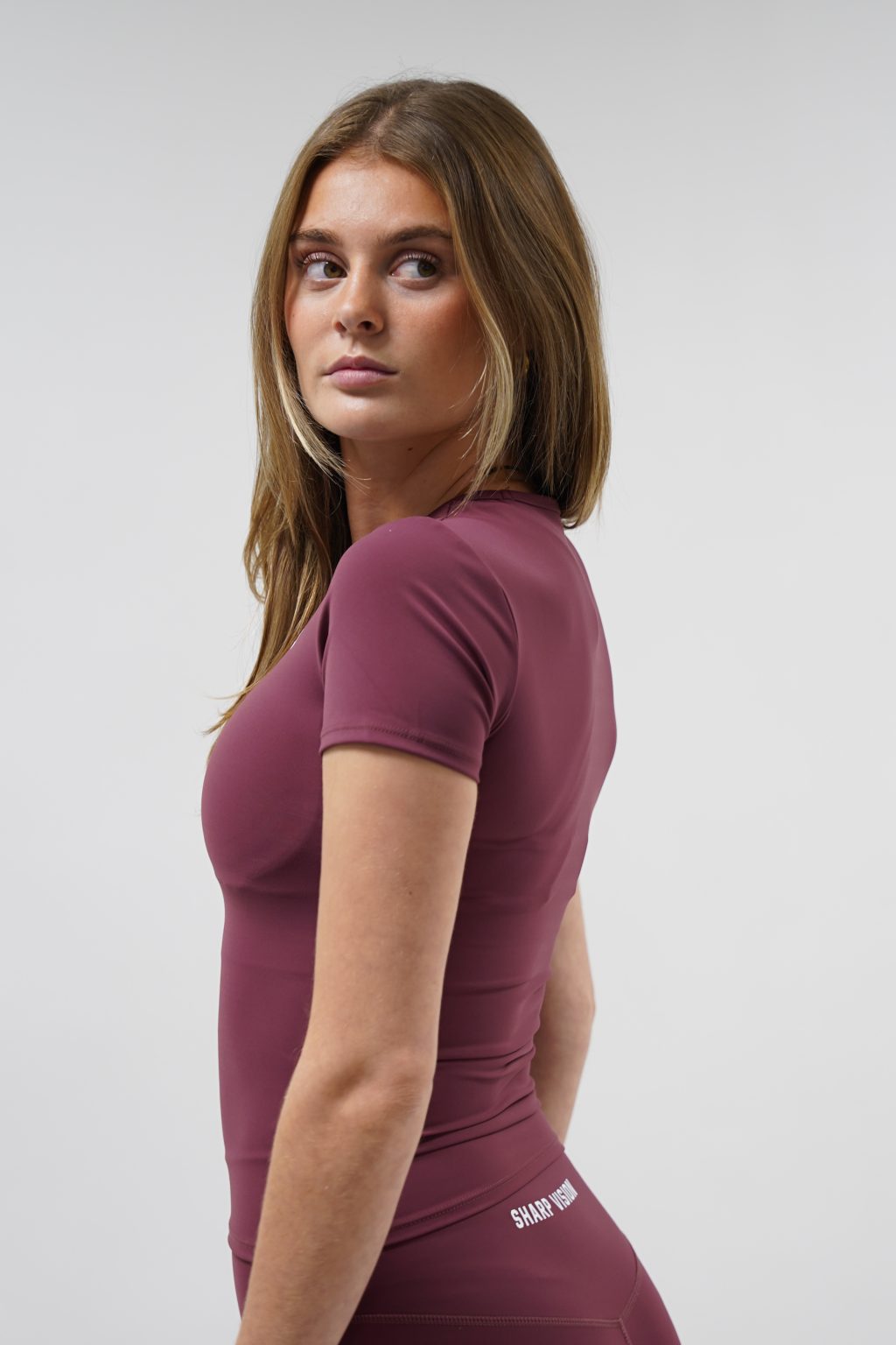 Align Shirt - Burgundy - Image 4