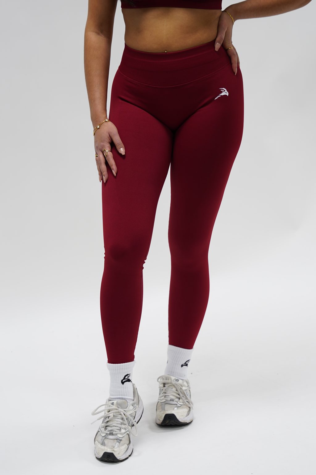 Core Luxe Leggings - Bordeaux