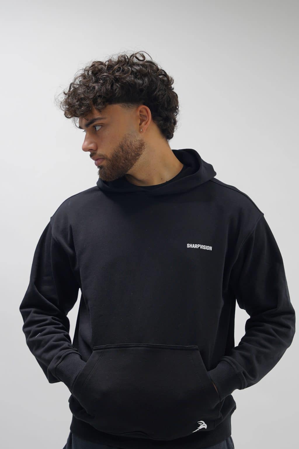 Oversized Hoodie – Black Village Edition - Image 7