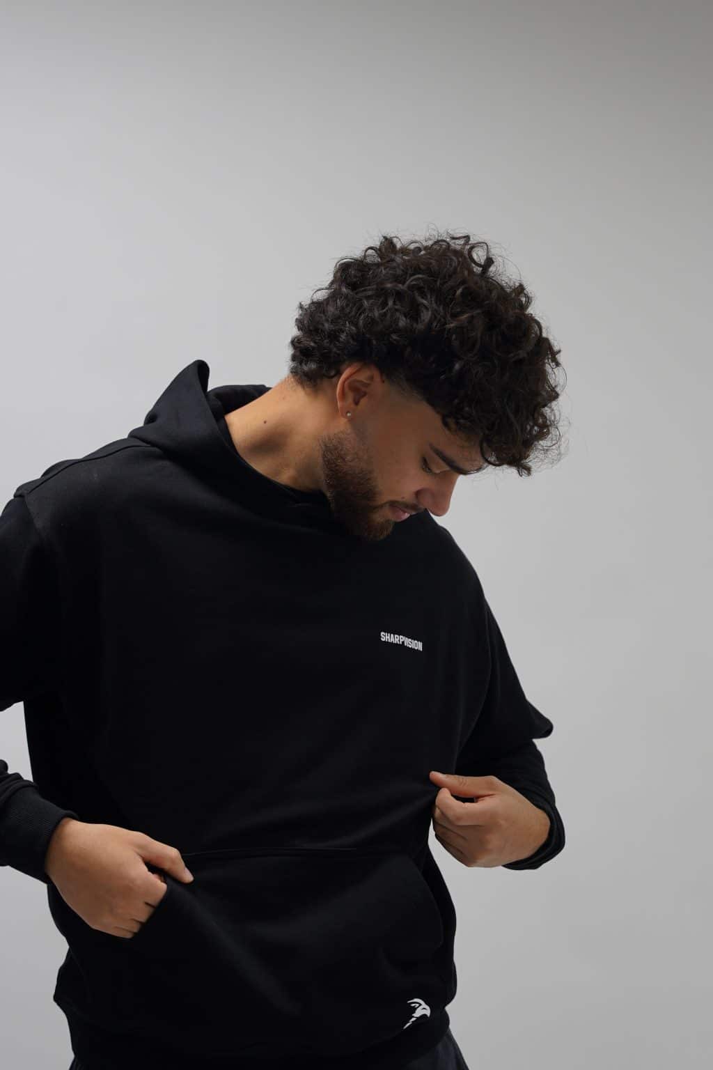 Oversized Hoodie – Black Village Edition - Image 5