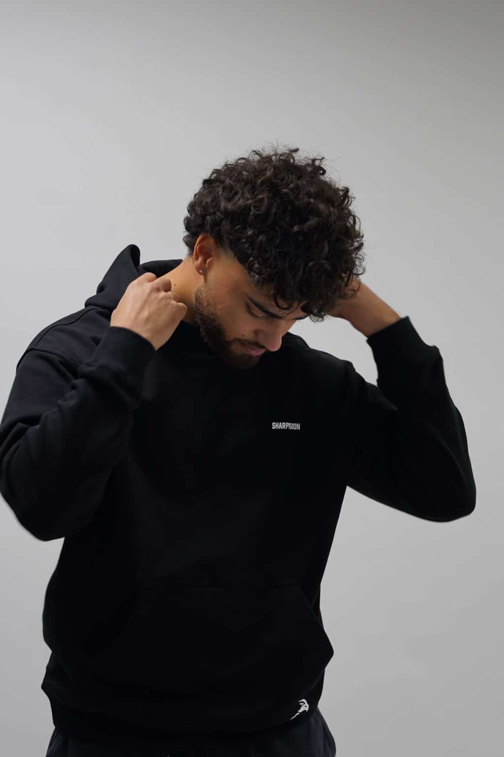 Oversized Hoodie – Black Village Edition - Image 6