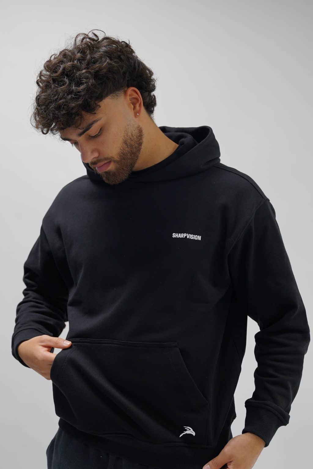 Oversized Hoodie – Black Village Edition