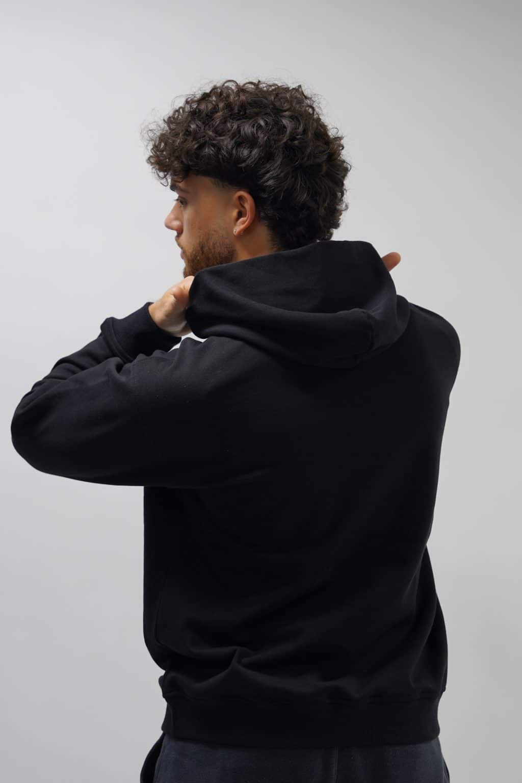 Oversized Hoodie – Black Village Edition - Image 2